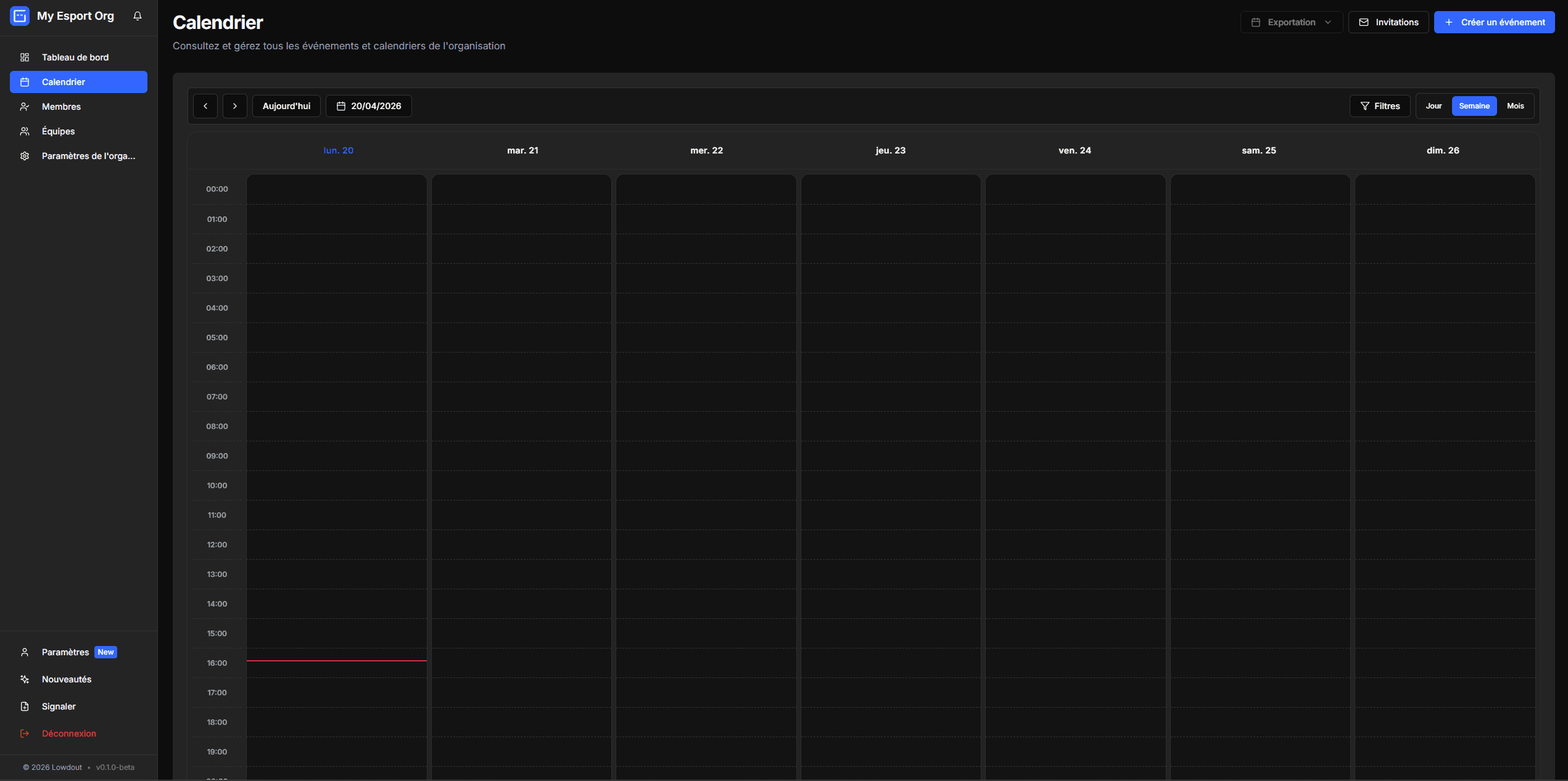Aperçu du projet Lowdout